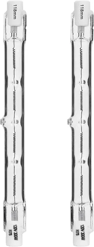 Miniatura 10 de R7S - Bombillas halógenas T3 de 3.071 in, 120 V, 100 W, 2700 K, luz blanca cálida, regulables, bombillas de doble extremo para trabajo, luces