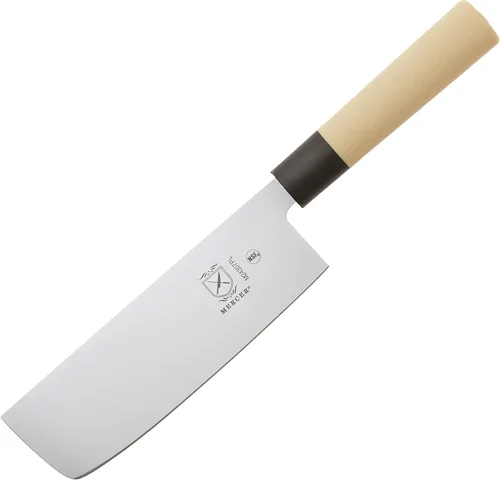 Miniatura 7 de Mercer Culinary, colección asiática. Cuchillo rebanador., 12" (30 cm), De madera madera (Wooden Handle)