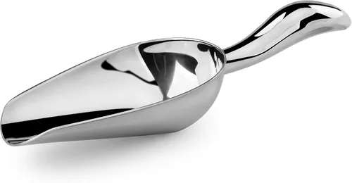 Miniatura 8 de New Star Foodservice 1028508 Pala Utilitaria de Acero Inoxidable para Bar Hielo Harina, 6 Onzas