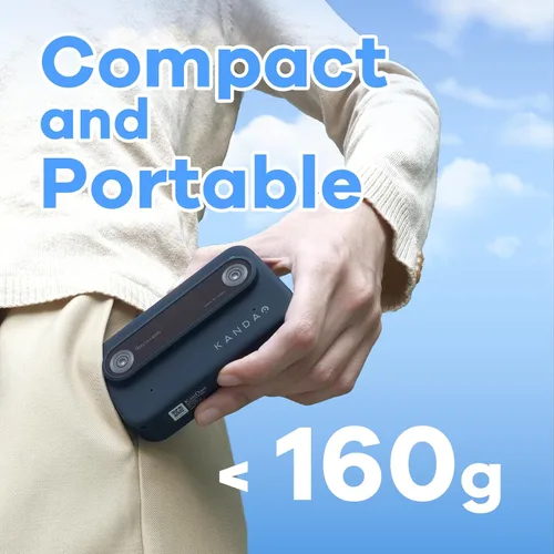 Miniatura 9 de KanDao QooCam EGO - Cámara 3D VR con Visor Integrado, Fotos de 24MP/8K Videos de 4K 60FPS con Visualización Instantánea 3D Estereoscópica, Negro