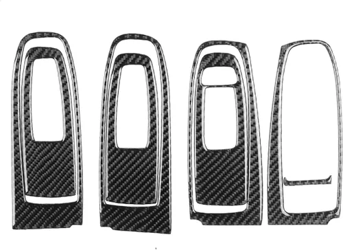 Miniatura 8 de Marco de encendido para volante de automóvil, calcomanía decorativa compatible con Subaru Impreza 2017-2022/Crosstrek 2018-2022, interior de fibra
