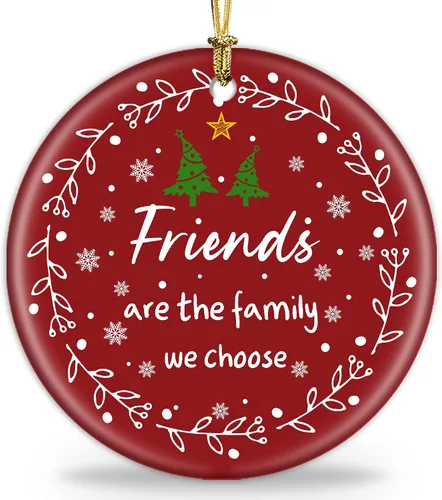 Miniatura 8 de Adornos de Navidad 2025, decoraciones de árbol de Navidad, regalos para mujeres, hombres, compañeros de trabajo, regalos de adorno de Navidad