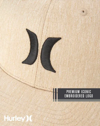 Miniatura 48 de Hurley Gorras para hombre - One & Only Flexfit Textures Cap - Sombreros ajustados para hombre, S-XL
