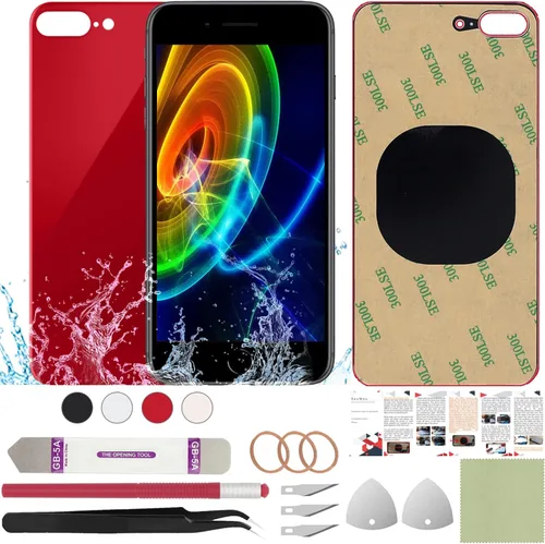 Miniatura 72 de Funda trasera de repuesto compatible con iPhone 8 de 4.7" + Herramientas profesionales (Gris espacial)