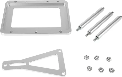 Miniatura 7 de Danti Bandeja de batería universal Mantenga abajo la batería del tronco Caja de reubicación Billet aluminio 551181 para Optima Race Racing Mount Red