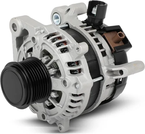 Miniatura 39 de Alternador apto para Chevy para Buick, reemplazo de alternador de alto rendimiento para 1 un cable autoexcitante, para alternador GM Chrome ADR0335
