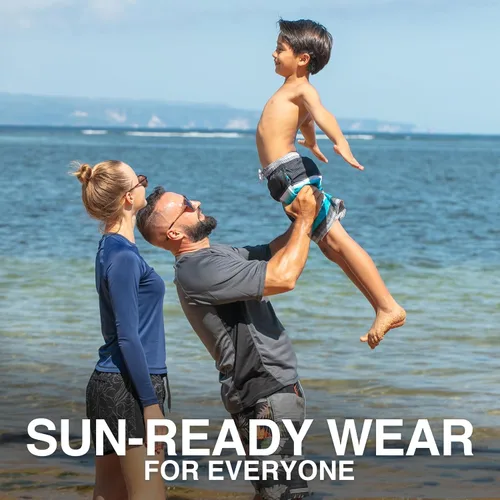 Miniatura 6 de Kanu Surf Traje de baño Echo Quick Dry UPF 50+ para niños