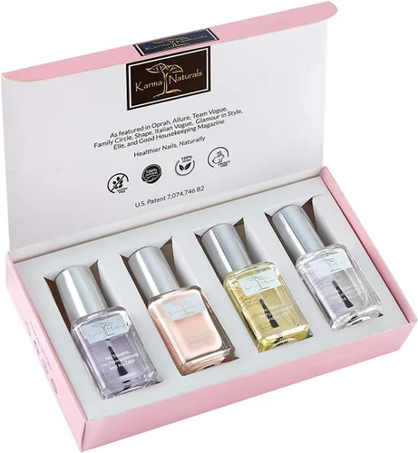 karma organic Hermoso juego de esmaltes de uñas naturales, no tóxico, pintura de uñas vegana y libre de crueldad animal