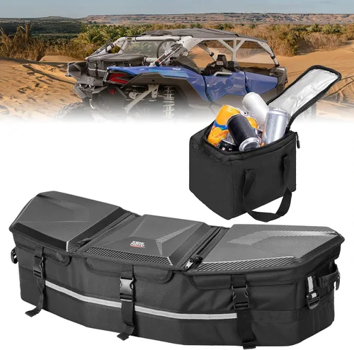 Miniatura 7 de KEMIMOTO Bolsa de almacenamiento de carga X3, caja de cama UTV ATV mejorada, caja de herramientas para maletero, bolsa enfriadora, compatible
