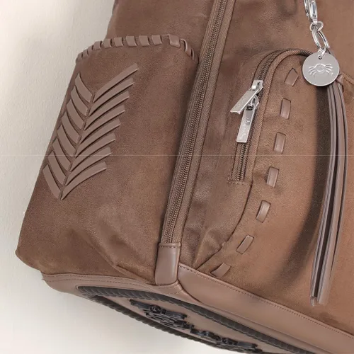 Miniatura 10 de Itzy Ritzy Mochila para pañales – Mochila para pañales Boss Plus de gran capacidad con 19 bolsillos, cambiador, clips para cochecito y correas Aspen