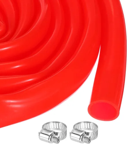 Miniatura 34 de MECCANIXITY 1 m de tubo de silicona transparente de goma de 1/4" ID 5/16" OD tubo de plástico manguera de aire flexible para elaboración de cerveza