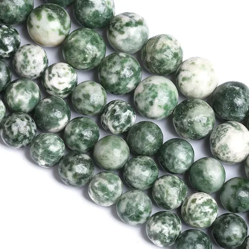 Miniatura 31 de 12MM 31 piezas de cuentas de cloisonné verdes, cuentas sueltas redondas para hacer joyas, pulseras DIY