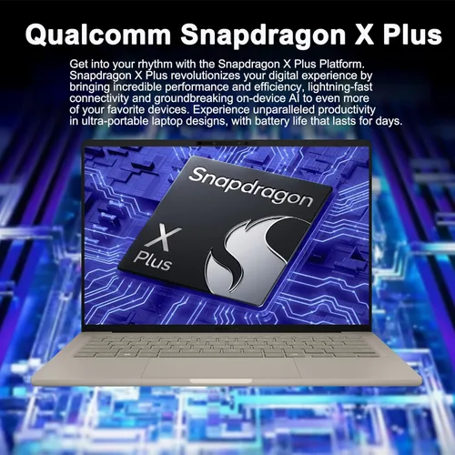 Miniatura 3 de ASUS Zenbook A14 Laptop de 14 pulgadas WUXGA OLED (100% DCI-P3, 600nits HDR) Qualcomm Snapdragon X Plus de 8 núcleos (hasta 45 Tops) 16 GB DDR5 1TB