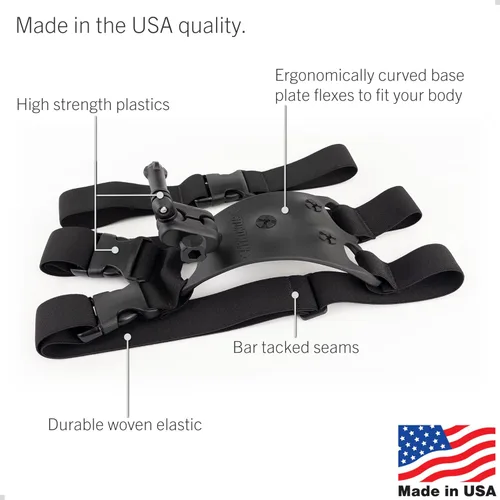 Miniatura 5 de STUNTMAN 360 - Soporte de hombro para GoPro y otras cámaras de acción