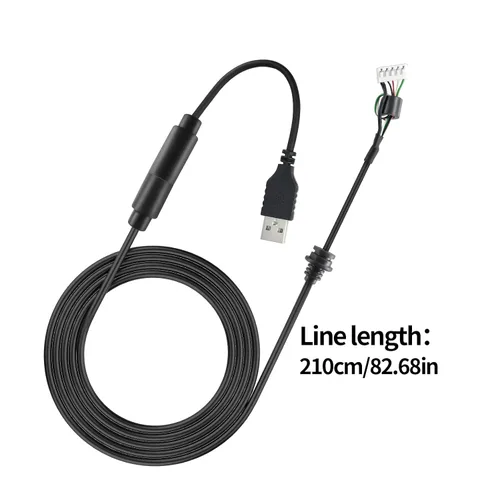 Miniatura 6 de Cable USB para volante Logitech G920 G923 compatible con línea de cable de pedal Xbox (cable USB)