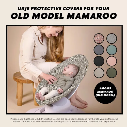 Miniatura 5 de UKJE Liner Baby Rocker Cover compatible con 4moms mamaRoo 4 Old Model Before 2022, funda para columpio de bebé, cubierta de gorila de columpio