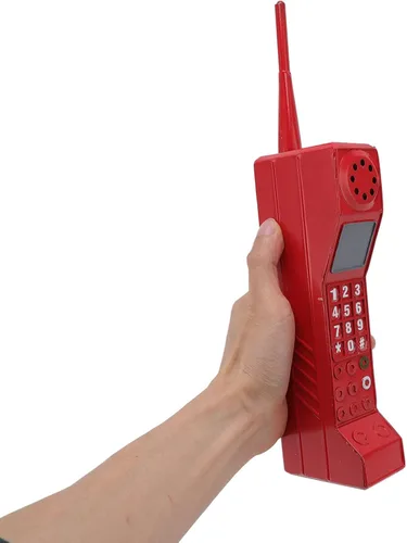 Miniatura 7 de Adorno retro de ladrillo para teléfono celular, accesorio de teléfono de los años 80 y 90, modelo de teléfono celular vintage, plantilla de teléfono