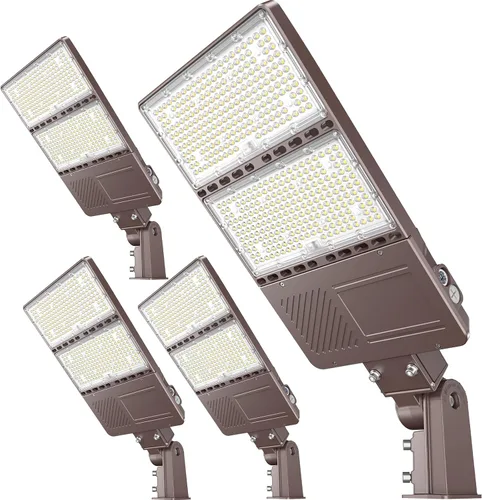 Miniatura 8 de Luz de estacionamiento LED de 480 V 150 W ETL Listado comercial 22500LM LED Shoebox Pole Luces de inundación 5000K IP65 Área al aire libre