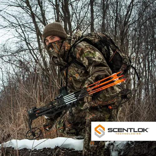 Miniatura 5 de ScentLok Pantalones de camuflaje impermeables de peso medio Vapour - Ropa de caza para hombre