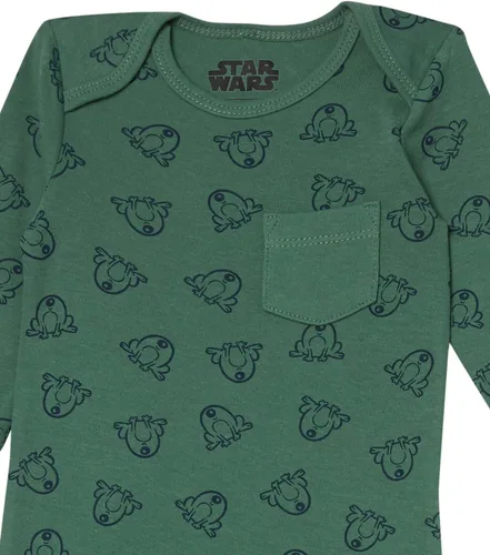 Miniatura 2 de Tienda Essentials Disney Marvel Star Wars Unisex Babies' Cotton Coveralls, Pack of 3
