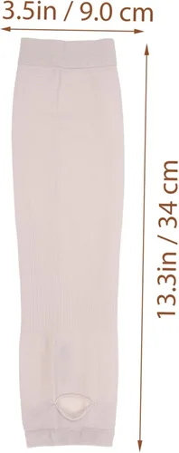 Miniatura 2 de ORFOFE 3 pares de protección UV manguito brazo protector codo manga hombres mujeres deportes sol manga acolchada hielo codo protector