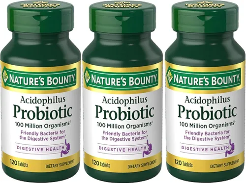 Miniatura 13 de Nature's Bounty Lactobacillus Acidophilus Suplemento Probiótico - Probiótico Diario para la Salud Digestiva de Mujeres/Hombres, 100 Millones