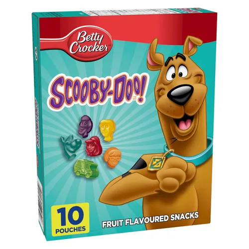 Miniatura 9 de Scooby-Doo Snacks con sabor a frutas, sin gluten, aperitivos para niños, 10 unidades, 8 onzas (paquete de 8)