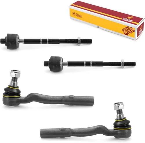 Miniatura 10 de Metrix Premium Chassis Parts - Juego de 4 barras de acoplamiento interior y exterior para Audi A3 15-16, Seat Leon 06-20 (México), 09-17 Volkswagen