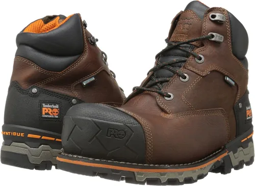 Miniatura 9 de Timberland PRO Botas de trabajo industriales para hombre de 6.0 pulgadas, Boondock, con puntera de composite, impermeables y aisladas Marrón