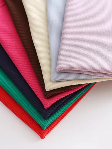 Miniatura 7 de ANRABESS Camiseta sin mangas de cuello alto para mujer, a la moda, casual, básica, ajustada, acanalada, espalda cruzada