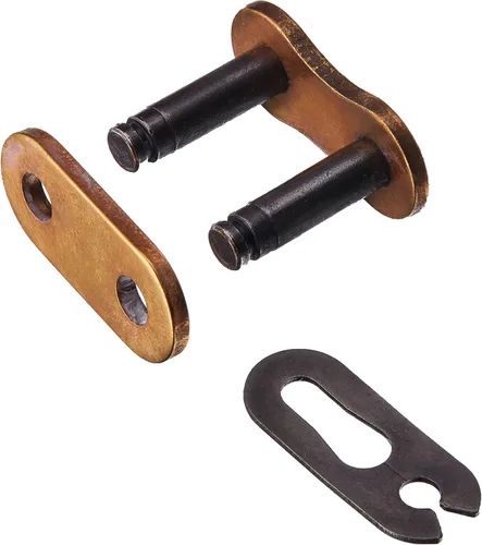 Miniatura 3 de RK Racing Chain 520EXW-66 (Serie 520) Cadena de acero de 66 eslabones de rendimiento extremo para todoterreno y ATV con anillo XW y eslabón