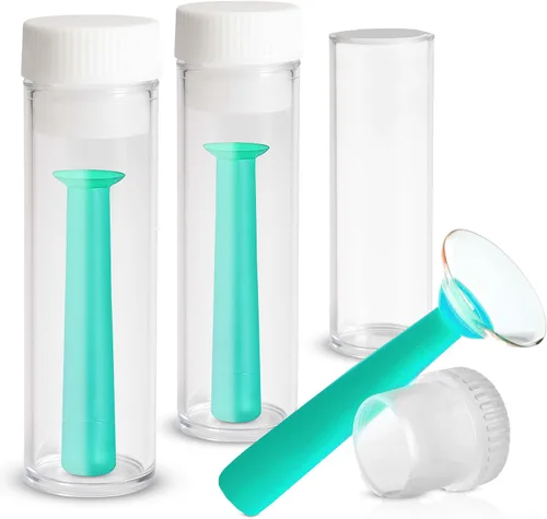 Miniatura 11 de Insertador y removedor de lentes de contacto blandas verdes 1 unidad para lentes de contacto mensuales y diarias con soporte de succión de Sports