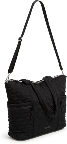 Miniatura 2 de Vera Bradley Bolsa de mano grande de sarga de alto rendimiento