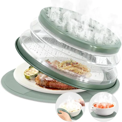Miniatura 11 de Tapete multiuso para microondas, paquete de 3 salvamanteles, almohadilla caliente, soportes para ollas, tapete individual, soporte para utensilios