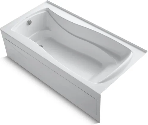 Kohler 1259-LA-0 Mariposa 72" x 36" baño alcobólico, drenaje izquierdo, Blanco