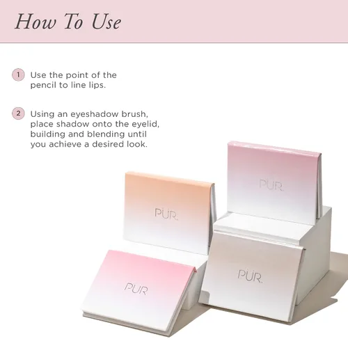 Miniatura 6 de PÜR MINERALS On Point - Paleta de sombras para ojos, tonos mate, brillantes y metálicos, fórmula con infusión de cuidado de la piel Sábado (Bolds)