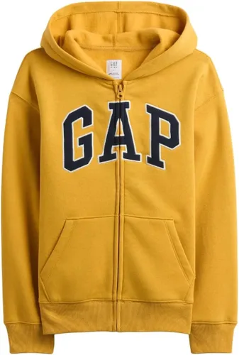 Miniatura 11 de GAP Sudadera con capucha y cremallera completa con logotipo para niños