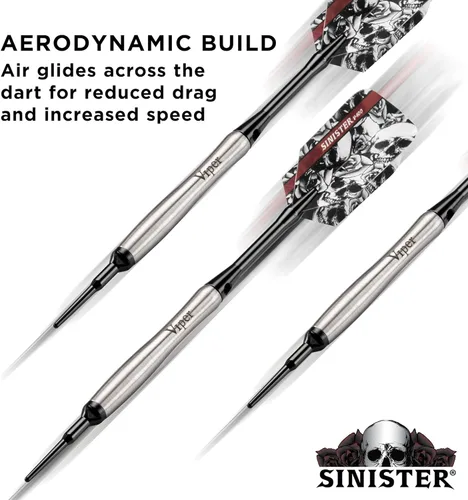Miniatura 4 de Viper Dardos siniestros 95% tungsteno punta suave