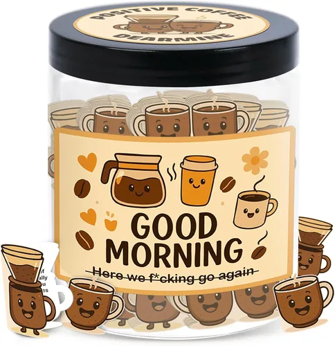 Miniatura 32 de Tarro de Manzanas Positivo con 60 Tarjetas de Afirmación Diaria, Regalo de Apoyo Emocional de Manzanas, Tarjetas de Manzanas, Regalos Divertidos