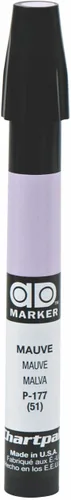 Miniatura 5 de El marcador original Chartpak AD, Tri-Nib, Bright Orchid, 1 cada uno (P209)