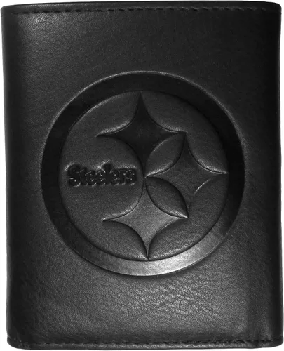 Miniatura 12 de Siskiyou Sports NFL unisex Embossed Leather Tri-fold Wallet