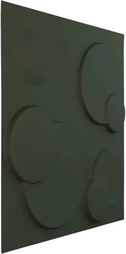 Miniatura 2 de Ekena Millwork 19 5/8 pulgadas de ancho x 19 5/8 pulgadas de alto, Finley EnduraWall decorativo 3D, Satin Hunt Club verde