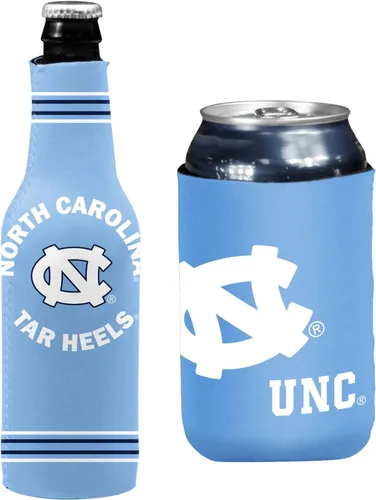 Miniatura 141 de College Team Color Logo Can & Bottle Holder Insulator Beverage Cooler Set