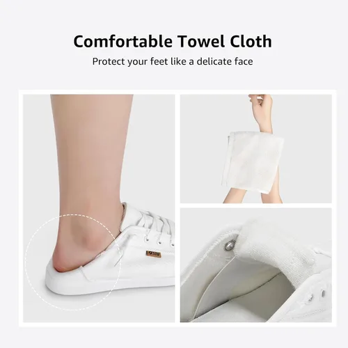 Miniatura 3 de STQ Zapatos sin cordones para mujer, zapatillas de lona clásicas de moda