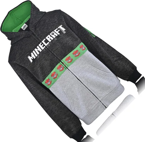 Miniatura 5 de Minecraft Sudadera con capucha para niñosniños, Verde