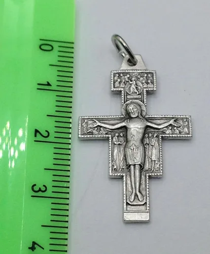 Miniatura 4 de I G J CRUCIFIJO DE SAN DAMIANO (REPRODUCCIÓN FETA DEL CRUCIFIJO QUE HABLÓ A SAN FRANCISCO DE ASISI) - 100% HECHO EN ITALIA