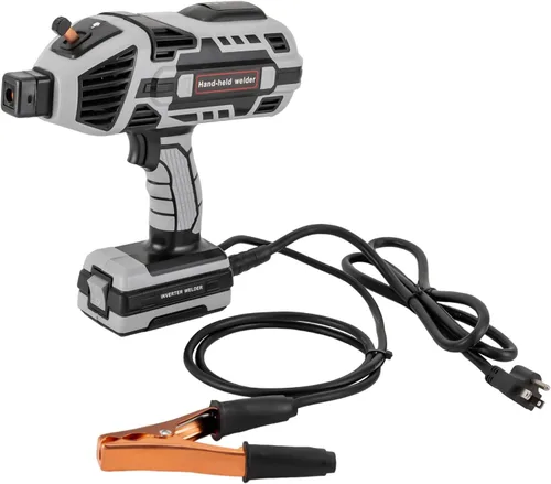 Máquina de soldadura de mano, pistola de soldadura de arco portátil, kit de máquina soldadora eléctrica con caja de herramientas, máquina de