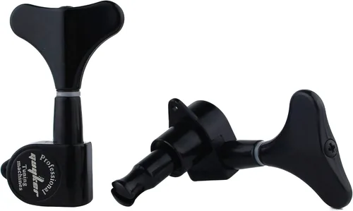 Miniatura 5 de Guyker Afinadores de Bajo para Guitarra (2R + 2L) - Clavijas de afinación con relación 1:17, cabezal sellado, reemplazo de máquina de afinación