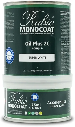 Miniatura 190 de Rubio Monocoat Tinte y acabado para madera de 650 pies cuadrados - Niebla Oil Plus 2C Aceite de linaza de secado rápido, ecológico