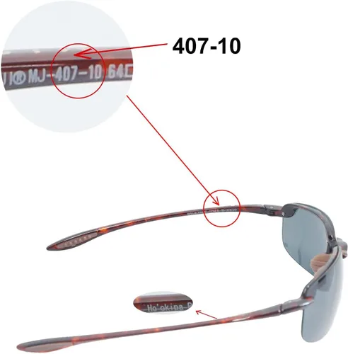 Miniatura 5 de Walleva Lentes de repuesto para gafas de sol Maui Jim Ho'okipa, múltiples opciones disponibles